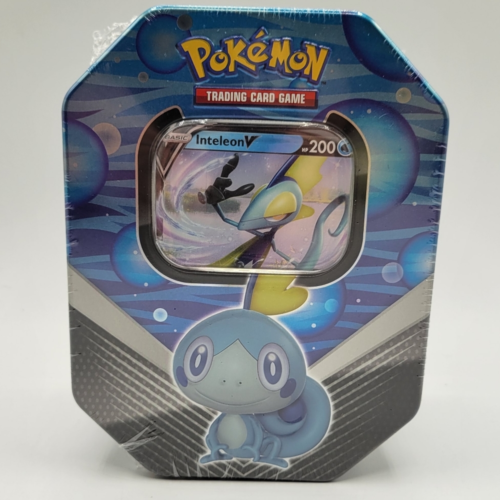 New Pokémon TCG Galar Partners Tin Inteleon V - Picture 5 of 5